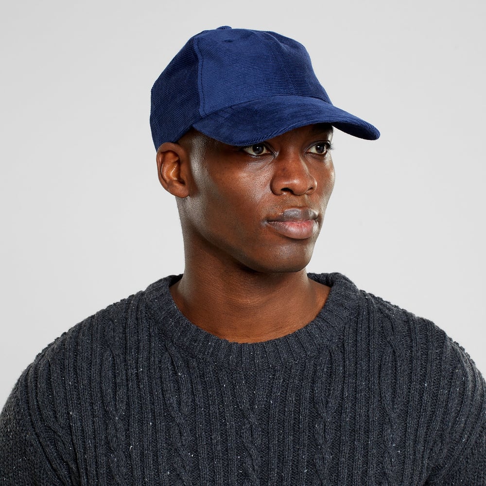 Soft Cap Slussen Corduroy Base Navy