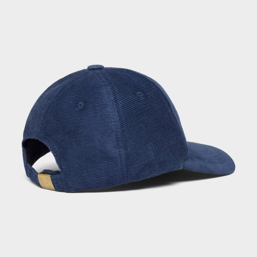 Soft Cap Slussen Corduroy Nature Navy
