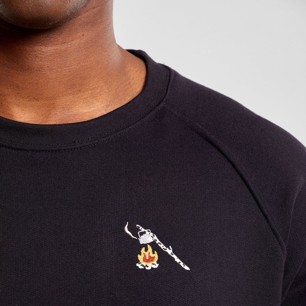 Sweatshirt Malmoe Hot Coffee Black