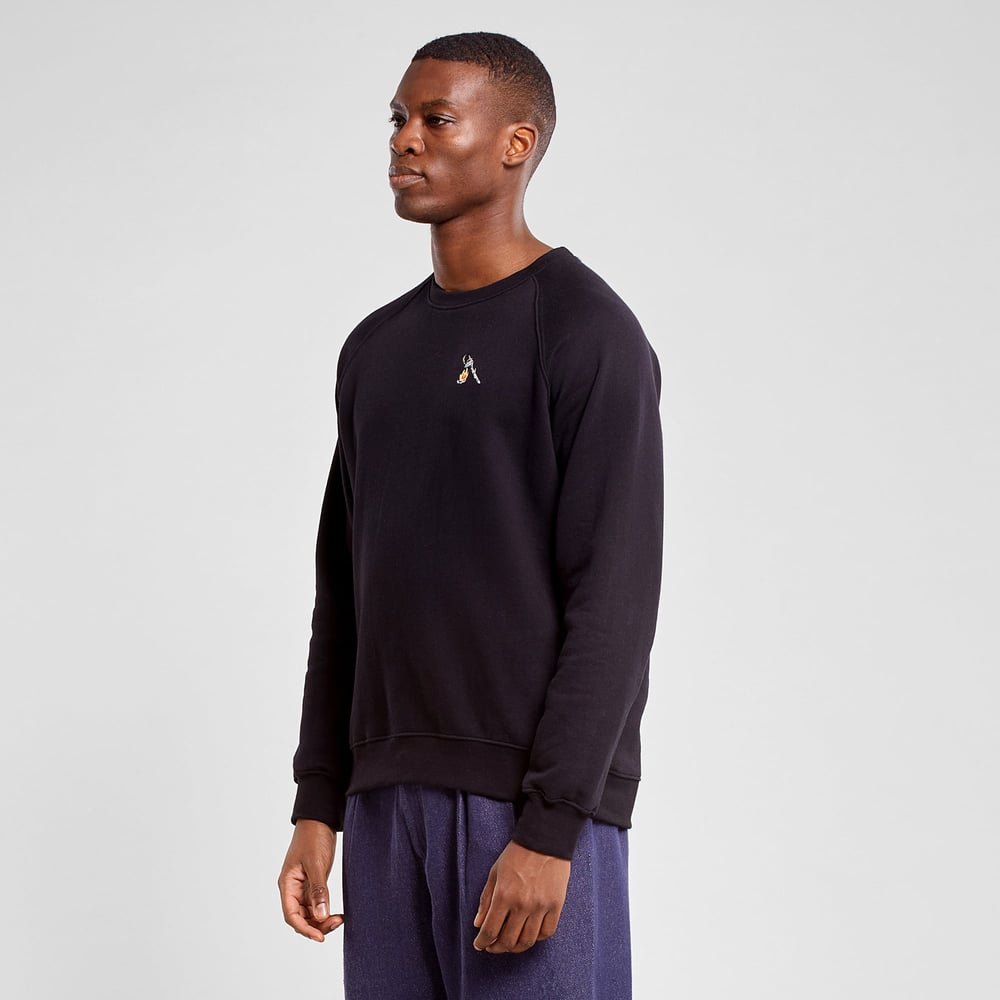 Sweatshirt Malmoe Hot Coffee Black