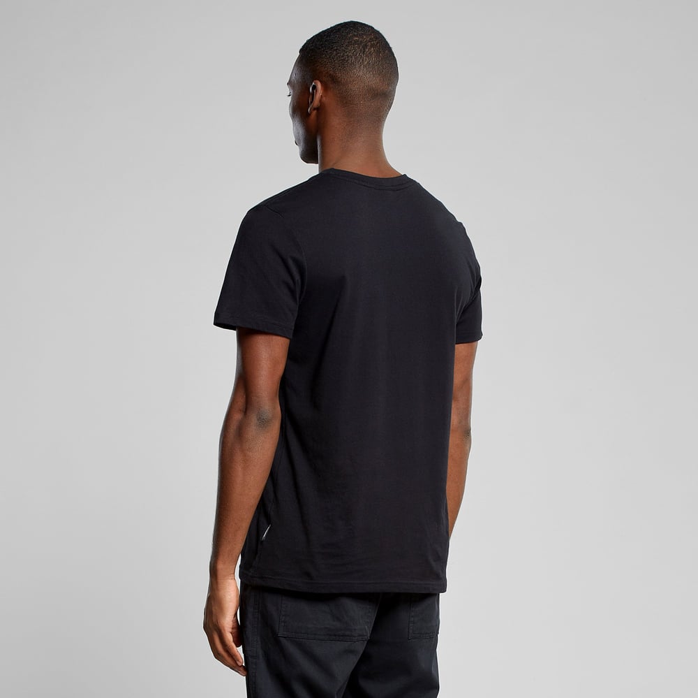 T-shirt Stockholm Hot Coffee Emb Black