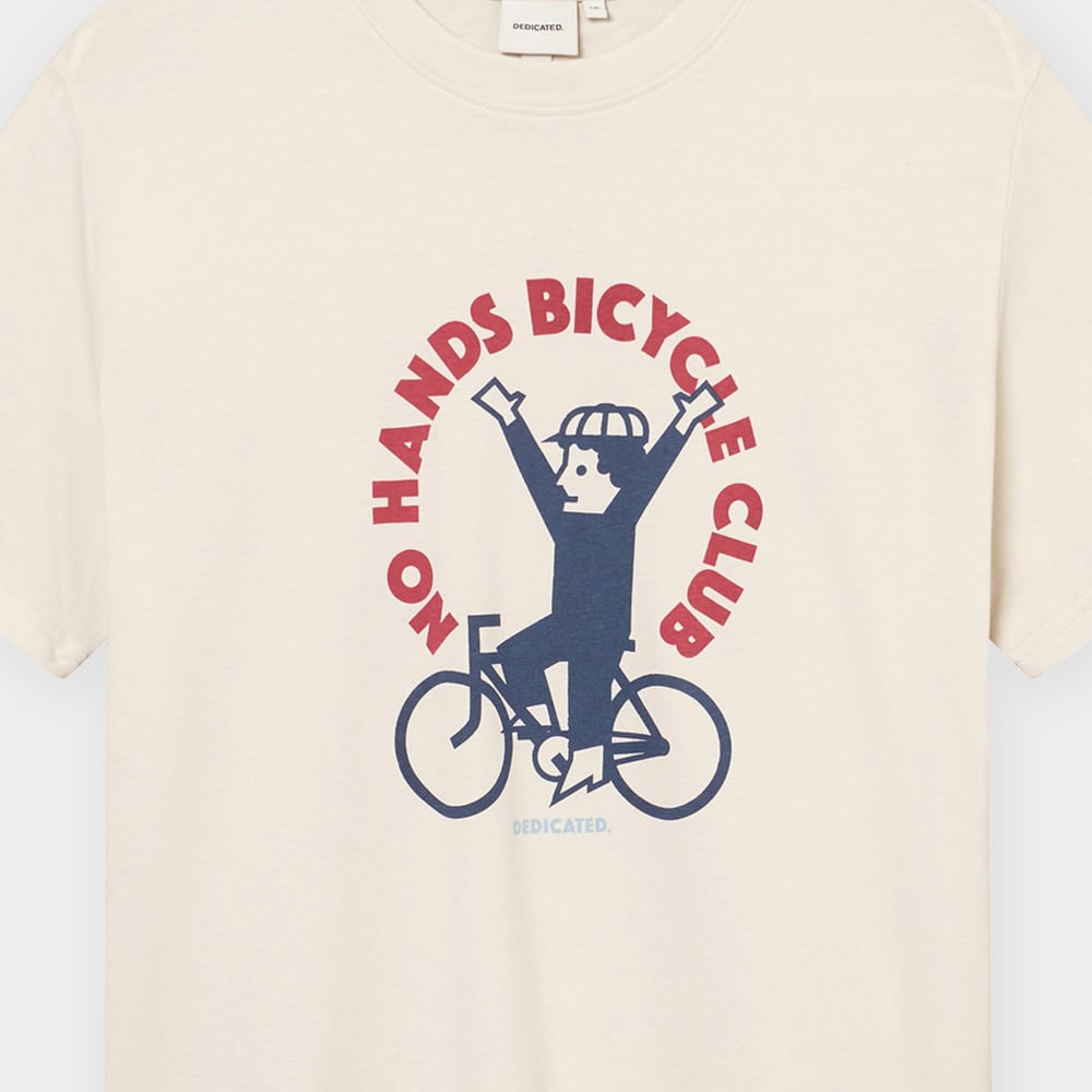 T-shirt Stockholm No Hands Oat White
