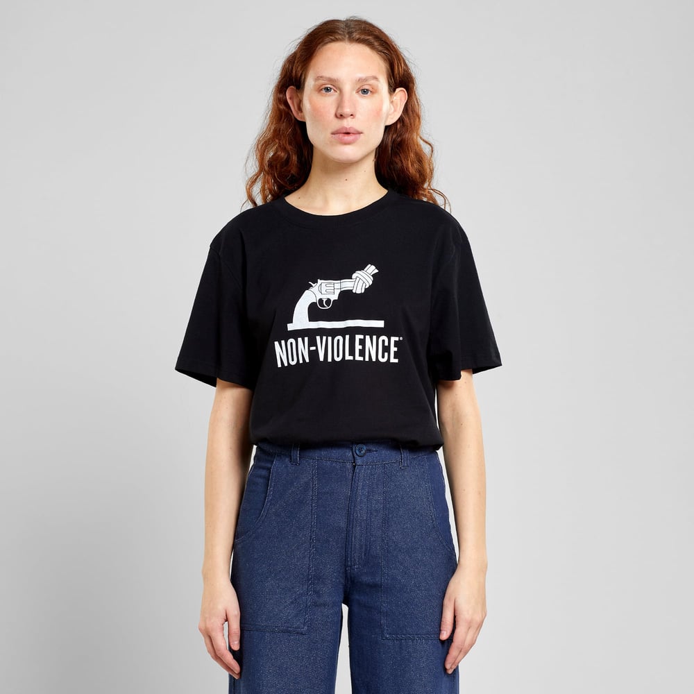 T-shirt Stockholm The Knotted Gun Black