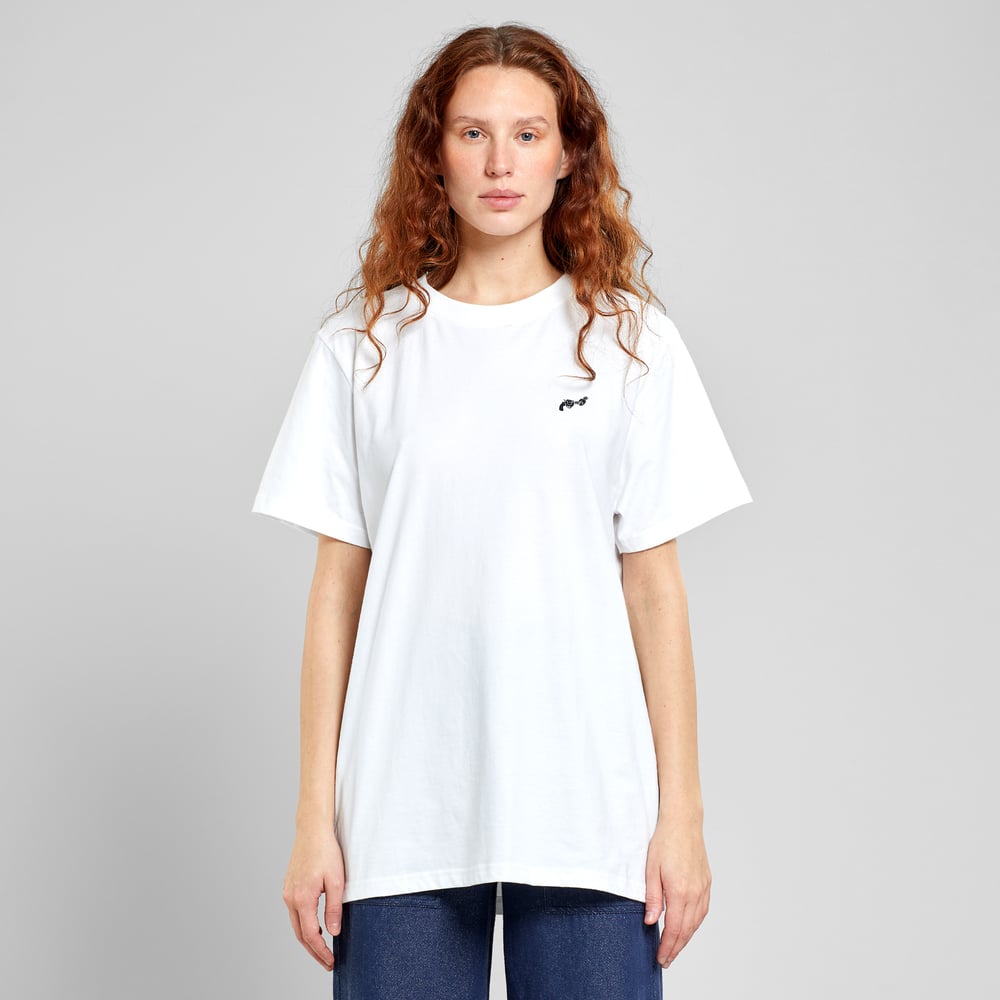 T-shirt Stockholm The Knotted Gun White