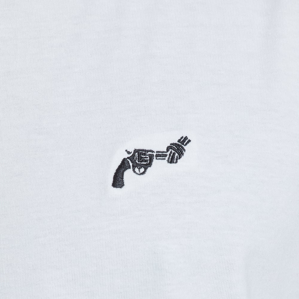 T-shirt Stockholm The Knotted Gun White