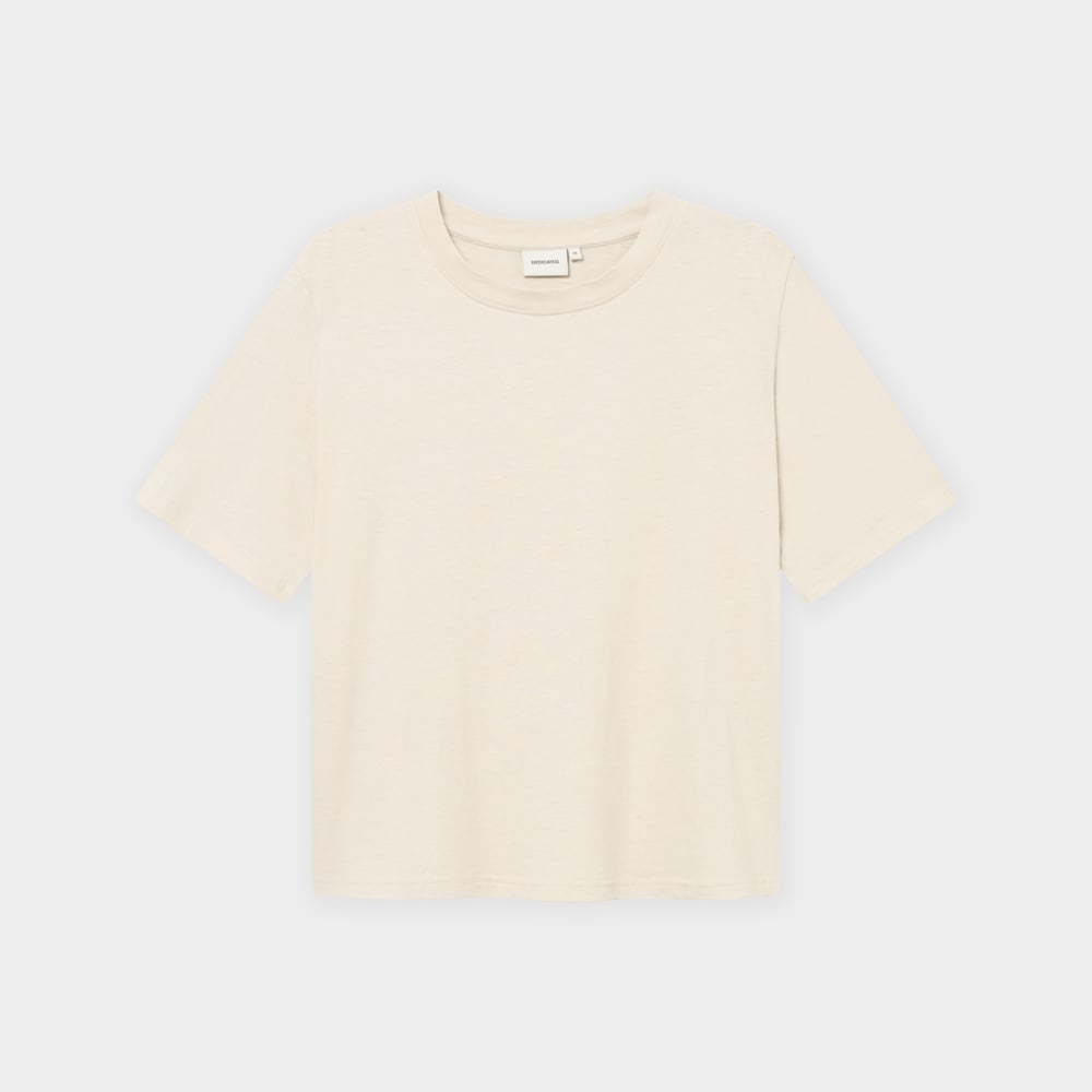 T-shirt Vadstena Base Oat White