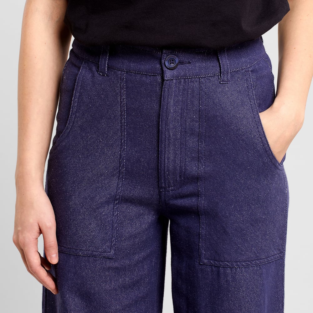 Workwear Pants Vara Hemp Navy