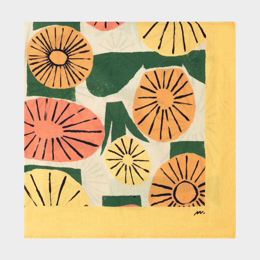 Scarf Kullavik Dandelions Multi Color