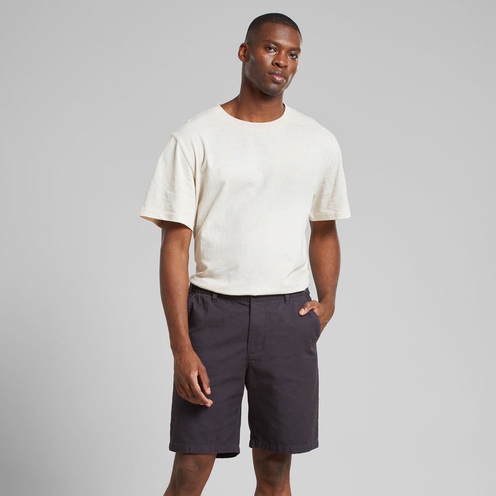 Chino Shorts Nacka Canvas Phantom Black