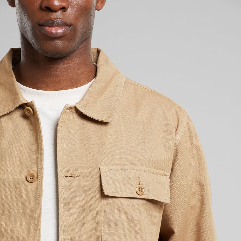 Jacket Kangos Canvas Kelp Beige