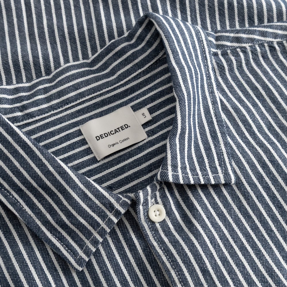 Shirt Brantevik Work Stripe Blue