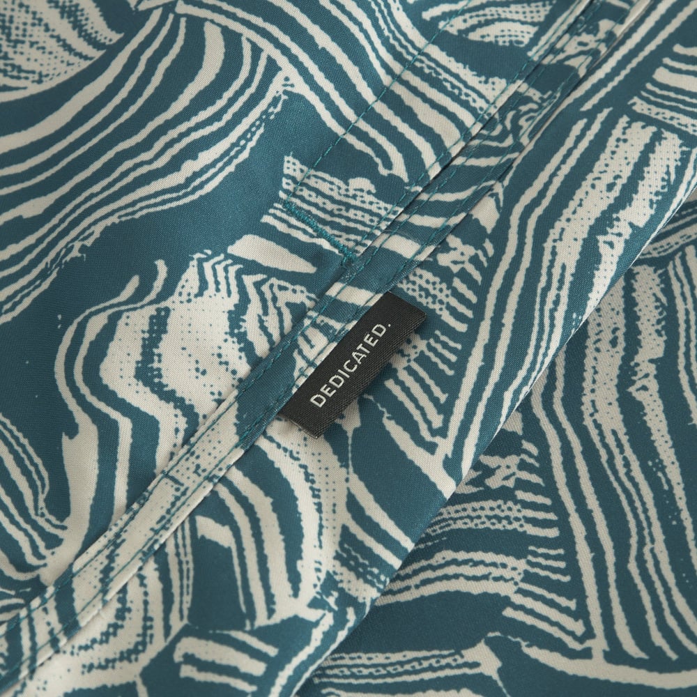 Swim Shorts Sandhamn Clay Swirl Blue