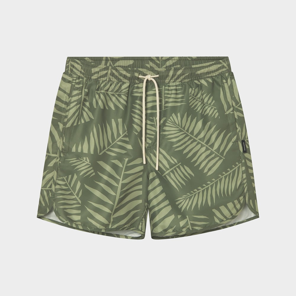Swim Shorts Sandhamn Cut Leaf Green