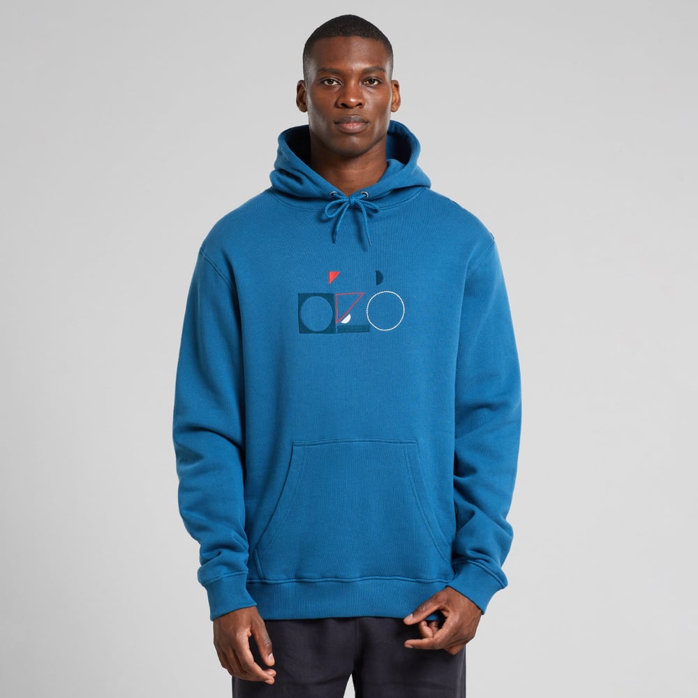 Hoodie Falun Primary Bike Midnight Blue