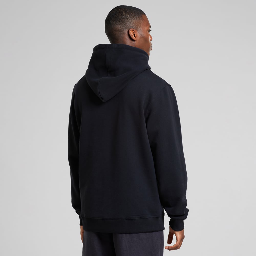 Hoodie Falun Sunset Lines Emb Black