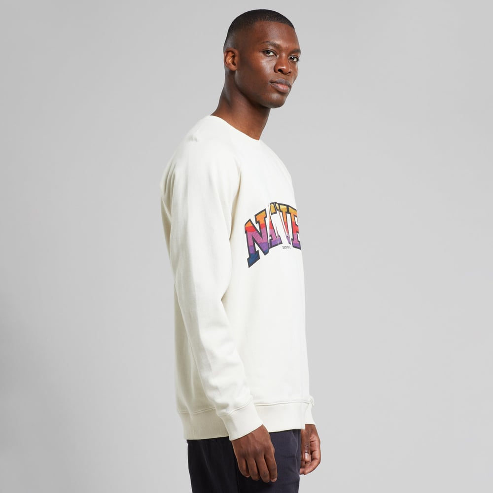 Sweatshirt Malmoe Nature Sunset Oat White