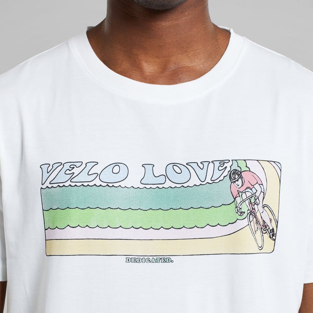 T-shirt Stockholm Retro Velo Love Off-White