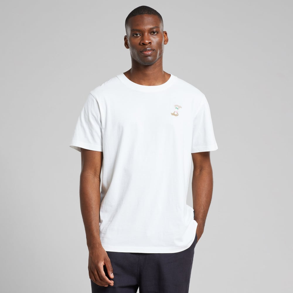 T-shirt Stockholm Siesta Fiesta Hands Emb White