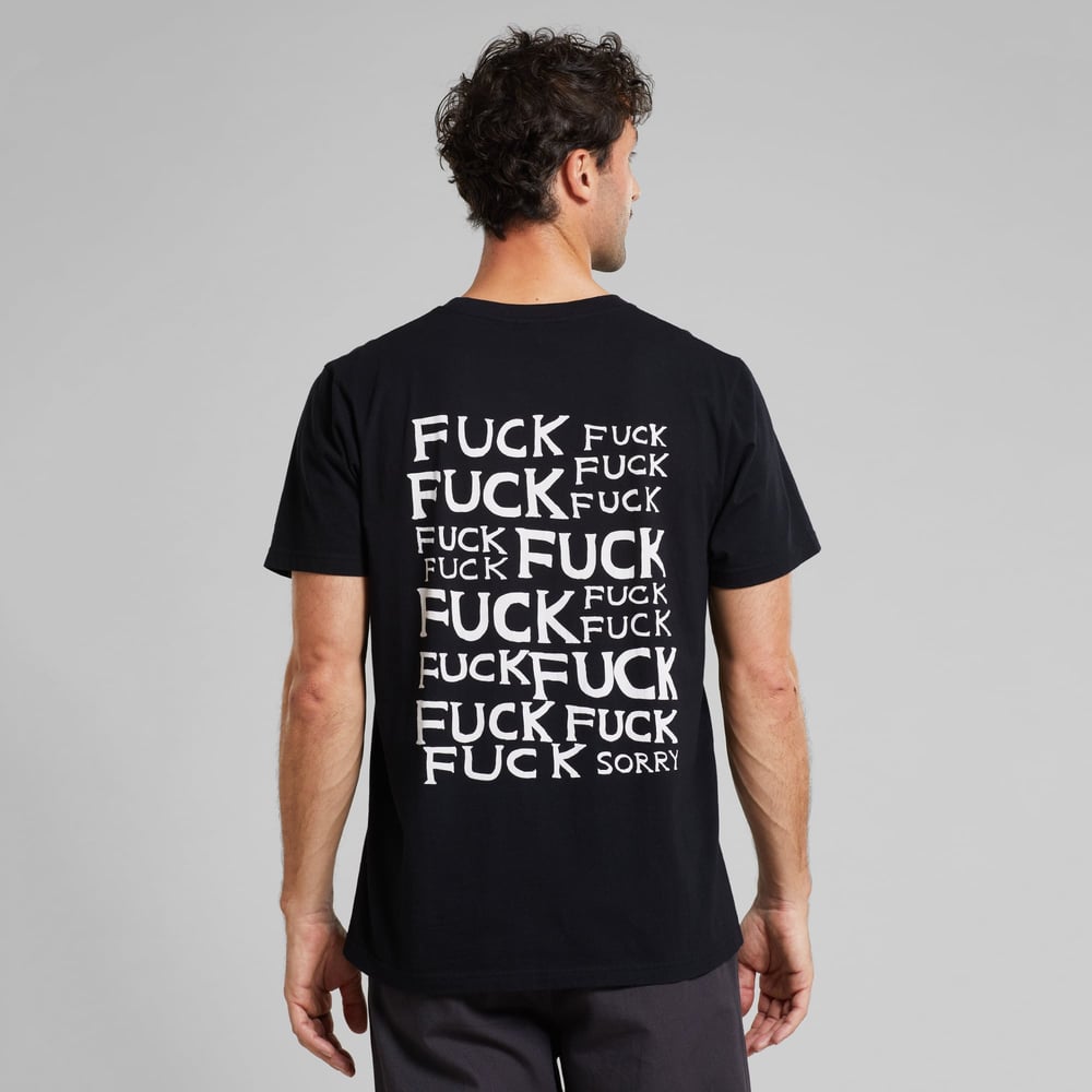 T-shirt Stockholm Sorry Black