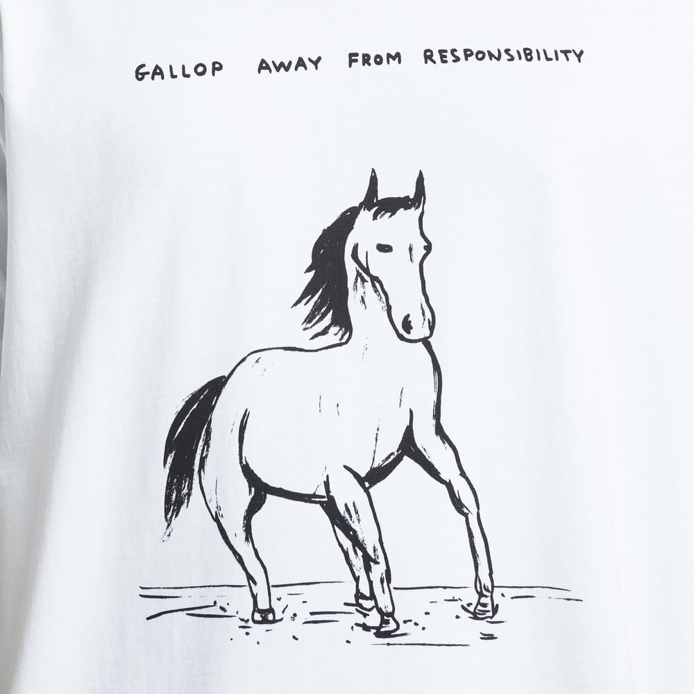 T-shirt Stockholm No Responsibility White