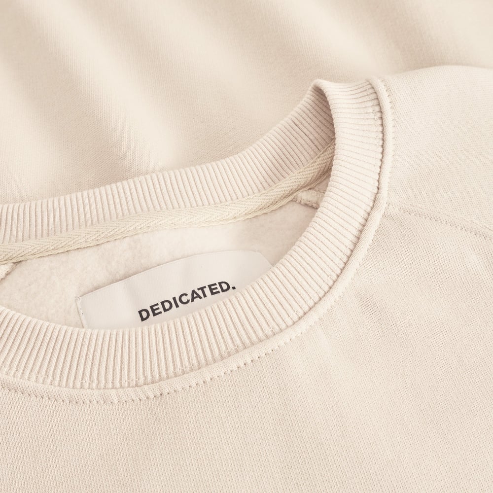 Sweatshirt Malmoe Retro Velo Love Oat White