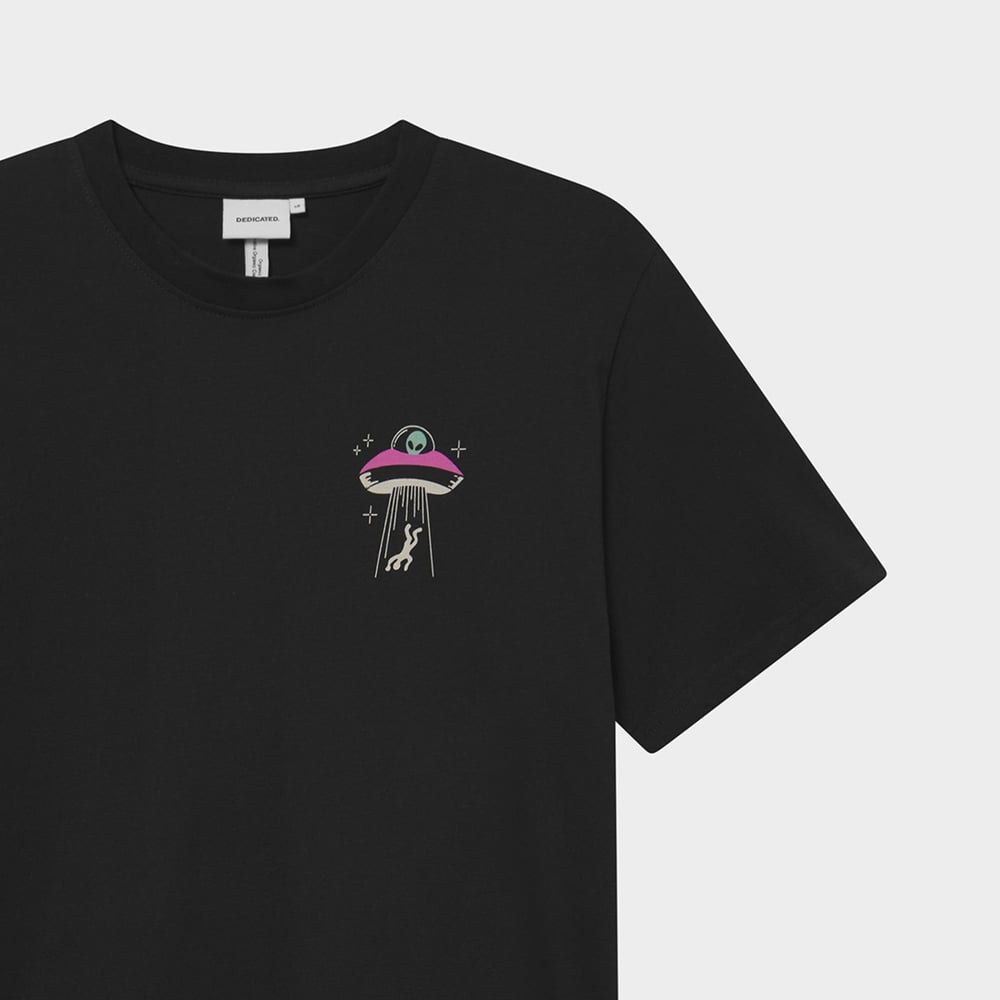T-shirt Stockholm UFO Chest Black