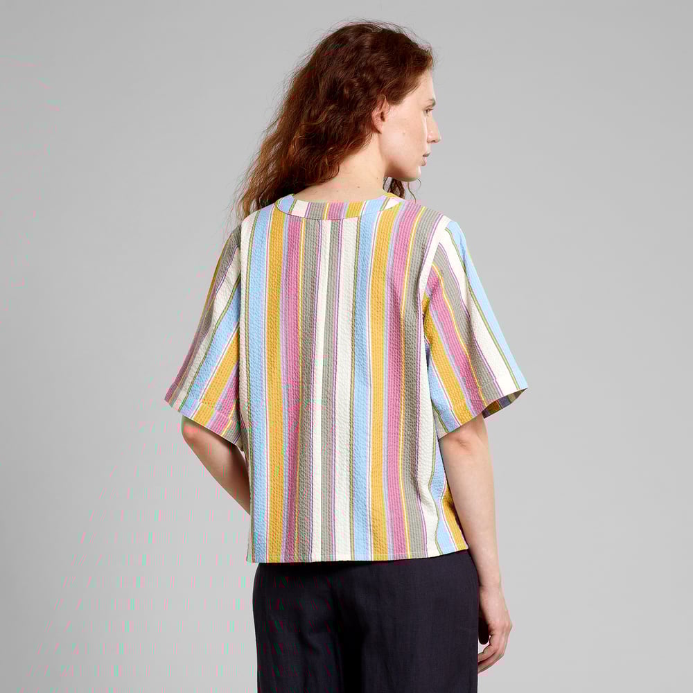 Blouse Odense Club Stripe Multi Color