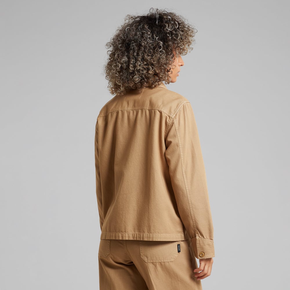 Jacket Stiby Canvas Kelp Beige