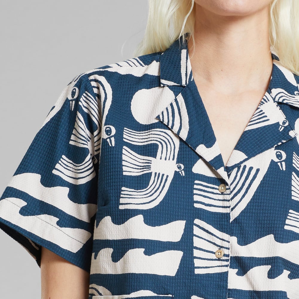 Shirt Valje Seagulls Majolica Blue