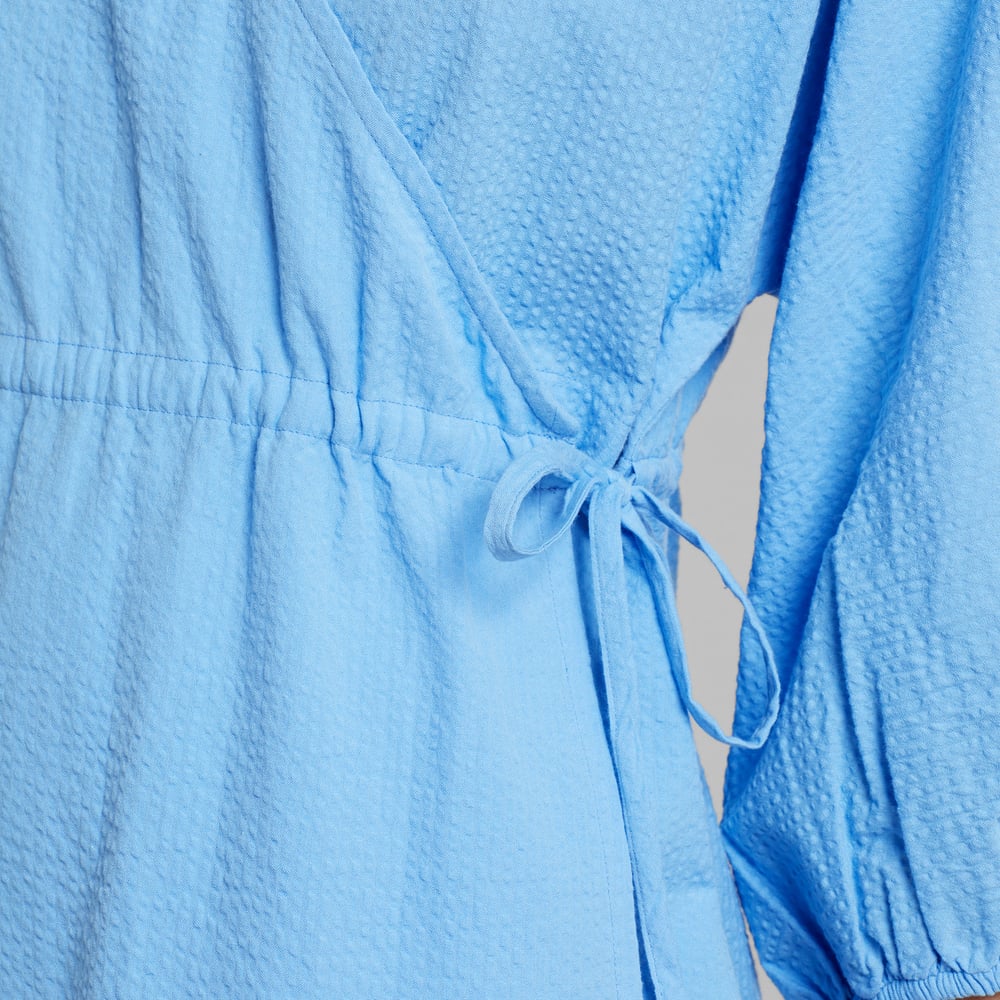Wrap Dress Ugglan Della Blue