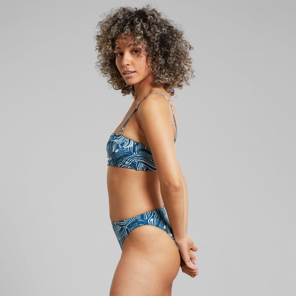 Bikini Bottoms Sanda Clay Swirl Blue