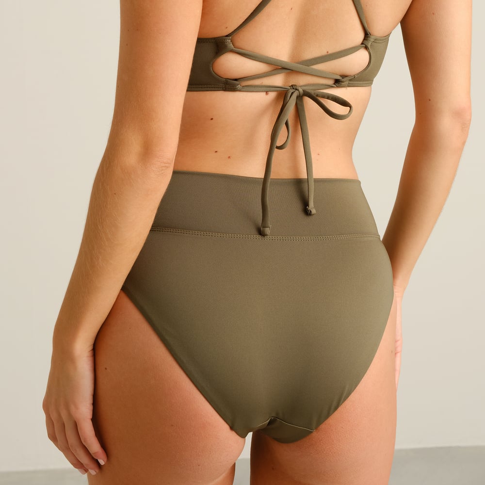 Bikini Pants Slite Leaf Green