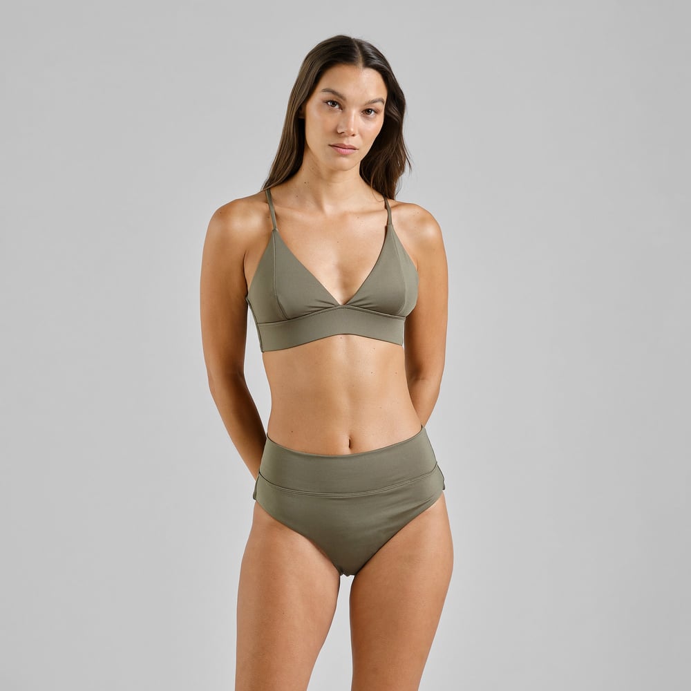 Bikini Top Alva Leaf Green