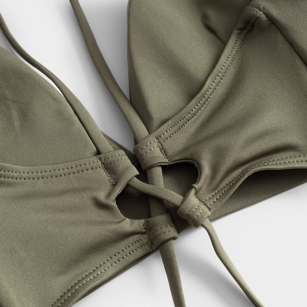 Bikini Top Alva Leaf Green