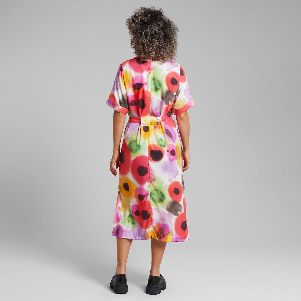 Dress Kallvik Abstract Floral Multi Color