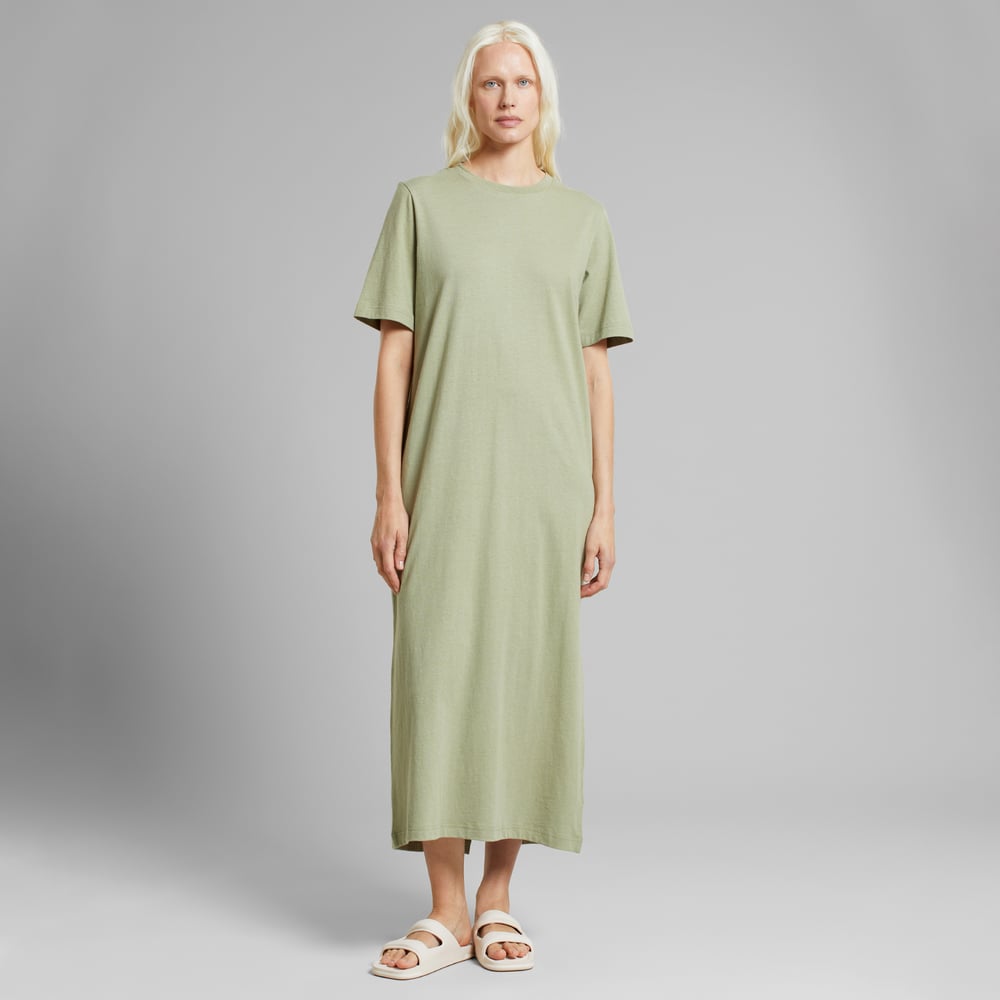 Dress Lammhult Hemp Tea Green