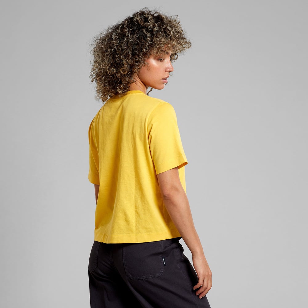 T-shirt Vadstena Base Misted Yellow