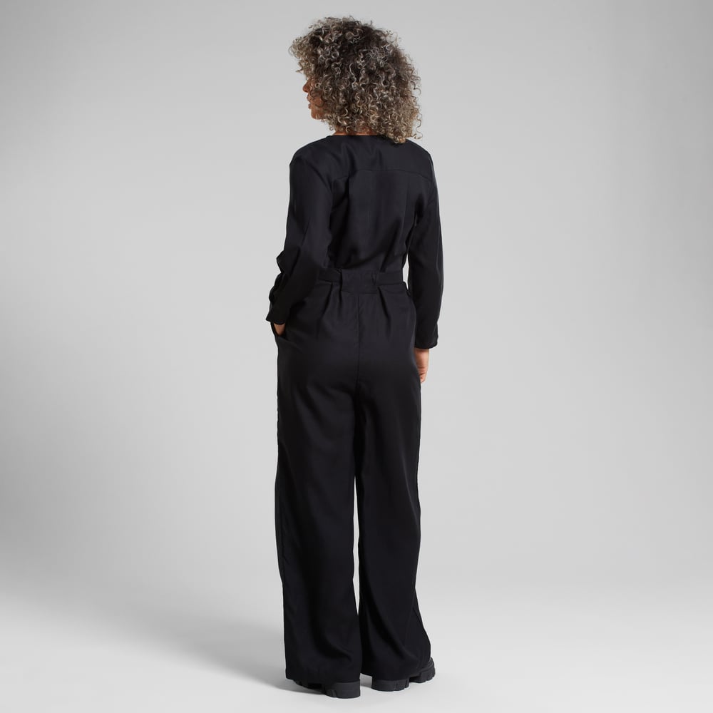 Wrap Jumpsuit Farsta Black