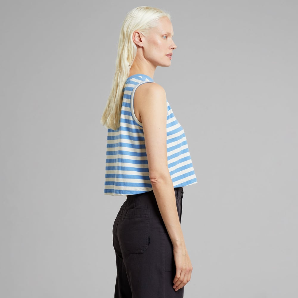 Top Namsos Stripes Della Blue
