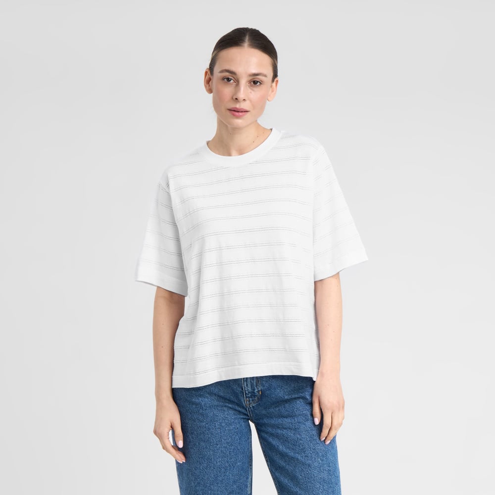 T-shirt Vadstena Lace White