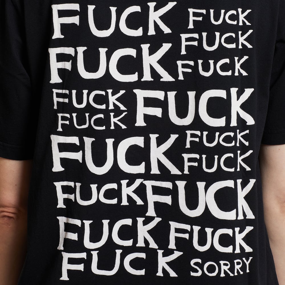 T-shirt Vadstena Sorry Black