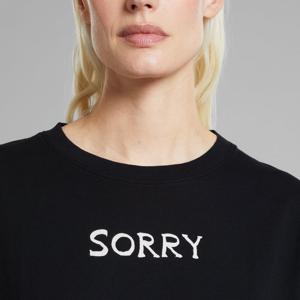 T-shirt Vadstena Sorry Black