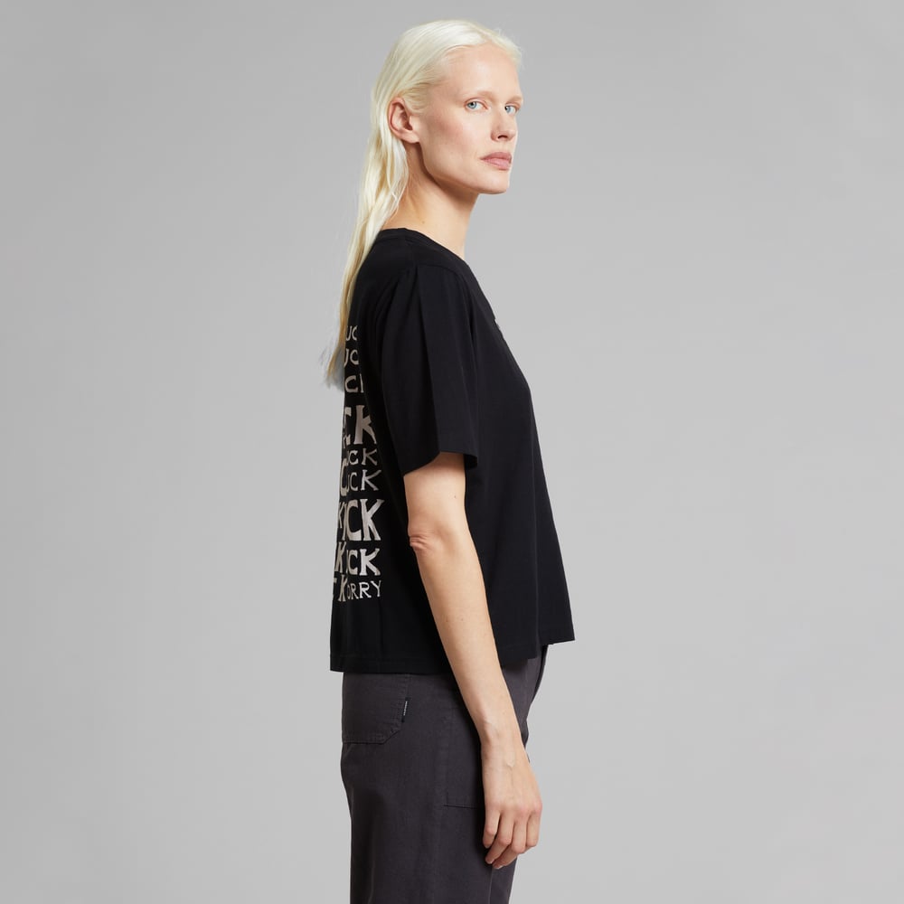 T-shirt Vadstena Sorry Black