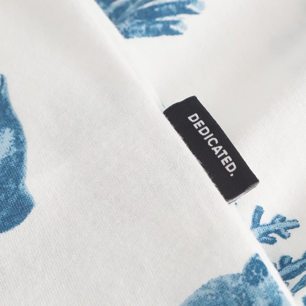 T-shirt Visby Ocean Life AOP Off White