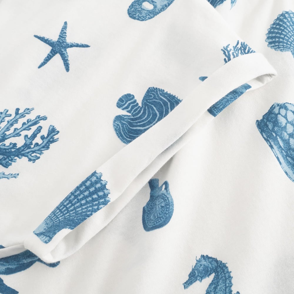 T-shirt Visby Ocean Life AOP Off White
