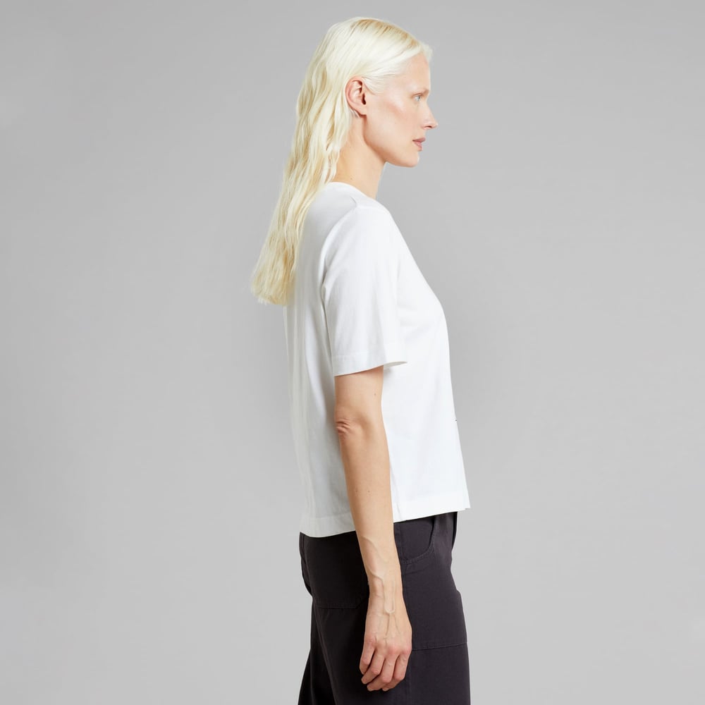 T-shirt Vadstena F Bird White