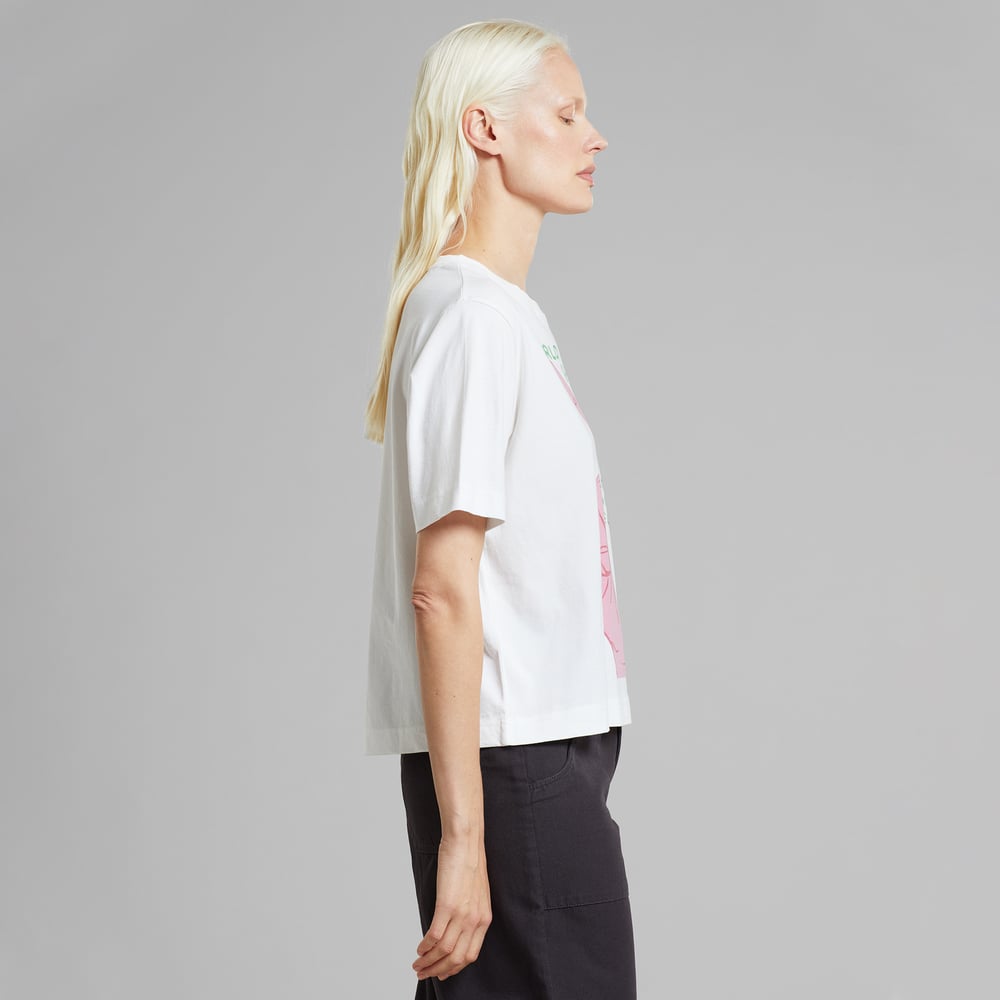 T-shirt Vadstena World Peace White