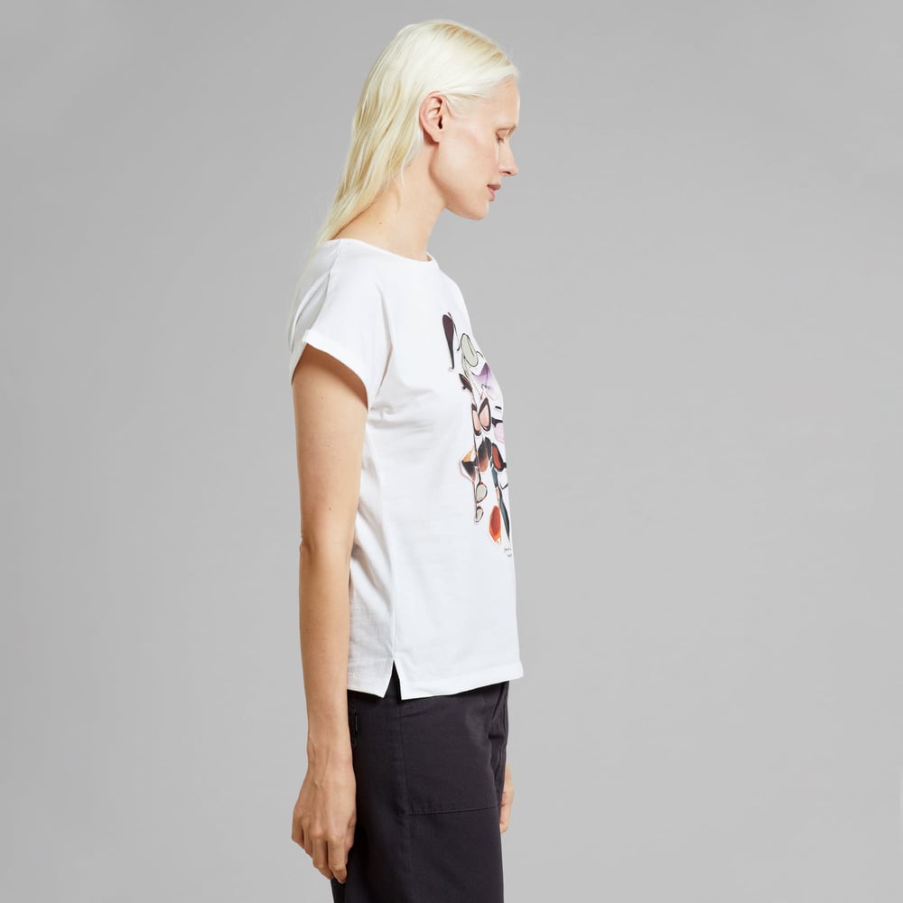 T-shirt Visby Girl Fun White