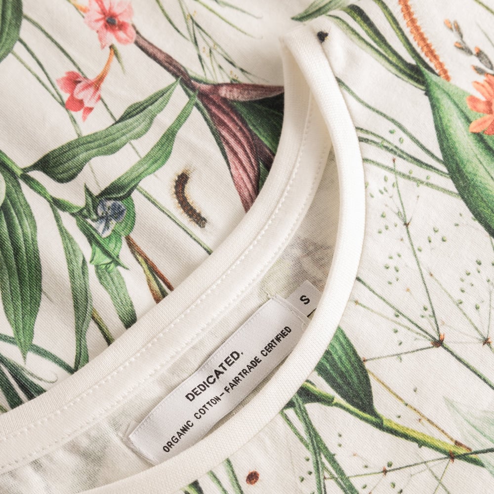 T-shirt Visby Flower Field Off-White