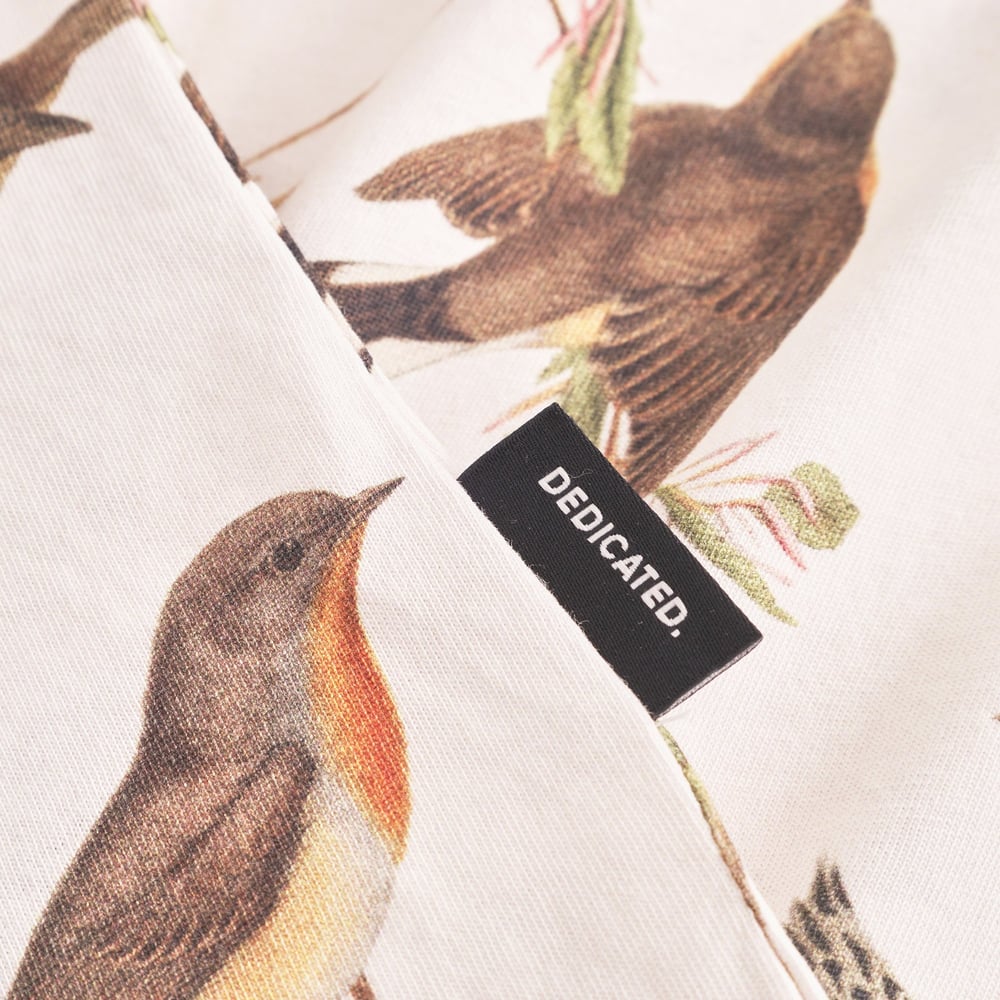 T-shirt Visby Autumn Birds Off White
